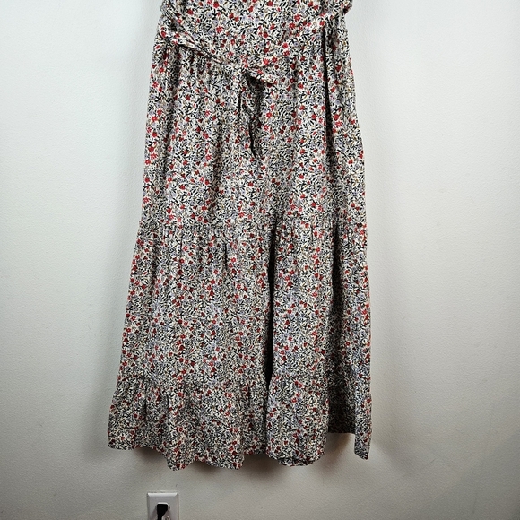 Free People Heartlands Maxi Dress in Ivory Combo Size Small - Picture 3 of 11